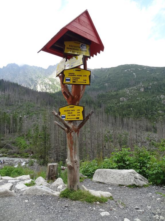 Penzion Tatry 벨카 롬니차 외부 사진